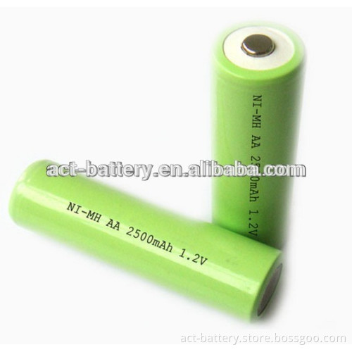1.2V Nominal Voltage and AA Size low-self discharge ni-mh 2500mah battery